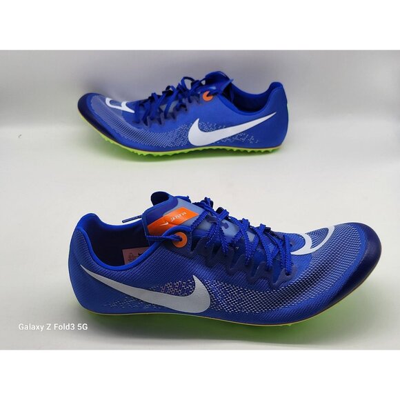 Nike Zoom Ja Fly 4 Racer Blue Track Spikes Men Size 11.5 DR2741 400 - Picture 4 of 11